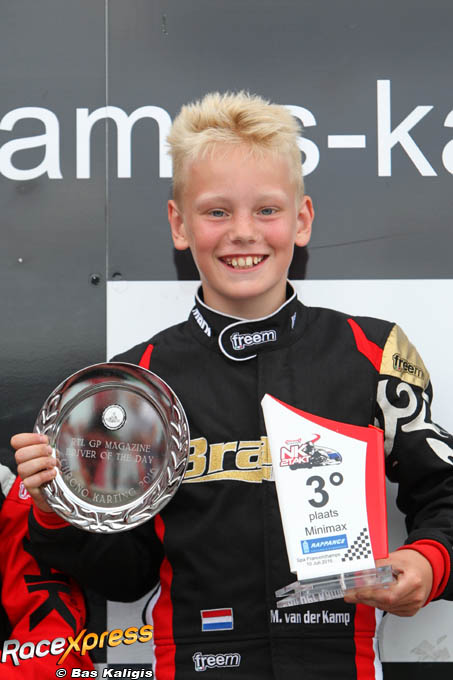 Mark van der Kamp straalt met sterke podiumplaats